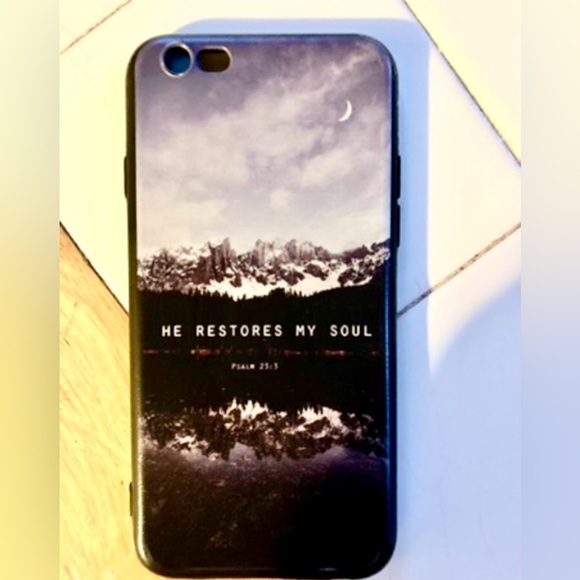 “He Restores My Soul” iPhone 6/6s Phone Case - Picture 1 of 3